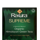 Rakura Supreme Himmalayan green tea - økologisk- løs te 100 gr.