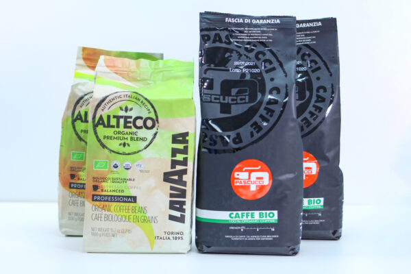 Økologisk kaffepakke med 4 kg italiensk espresso