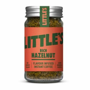 Littles hazelnut instant coffee, 50 gram