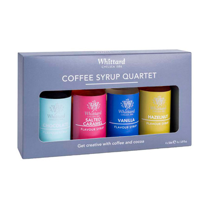Whittard Coffee syrup quartet