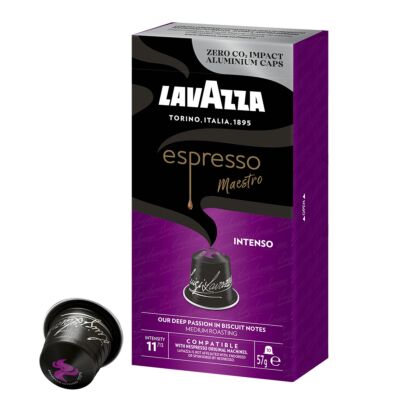 Lavazza Intenso kaffekapsler, 10 stk.