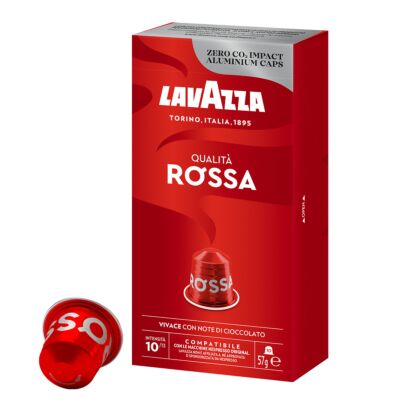 Lavazza Rossa Kaffekapsel, 10 stk.