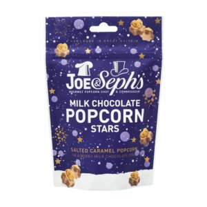Joe & sephs milkchokolte popcorn stars