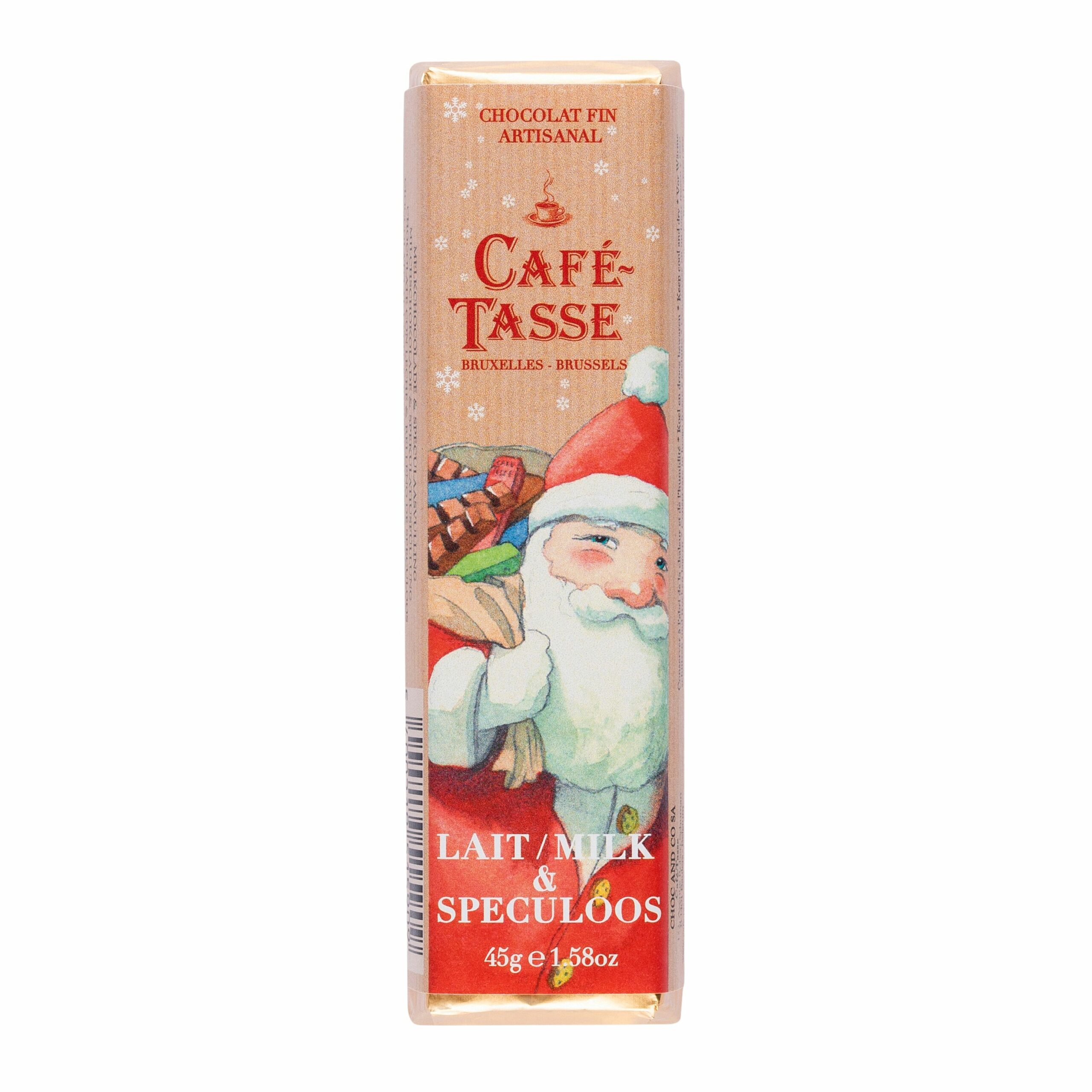 Café-Tasse, Christmas Bar Milk Speculoos