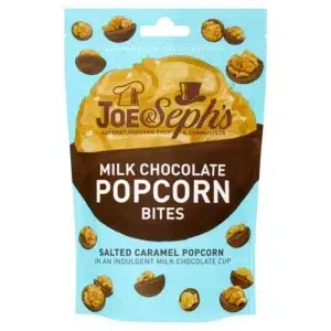 Gourmet popcorn med mælkechokolade