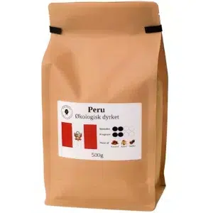 Peru, filterkaffe, 500 gr. formalet