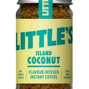 Little's instant kaffe, island coconut. 50 gram.