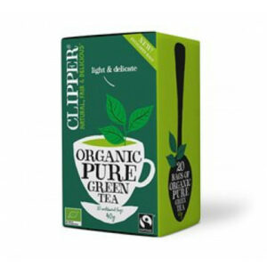 Økologisk grøn te fra Clipper