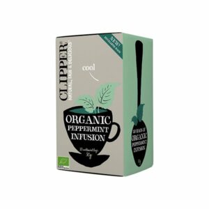 økologisk pebermynte te fra clipper