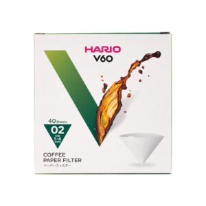 Hario V60 kaffefiltre. Model 02.