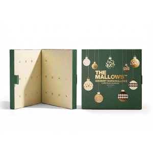 The mallows gourmet marshmallows julekalender (grøn)